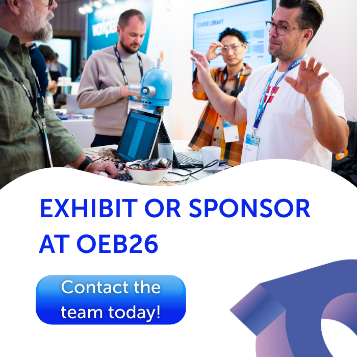 exhibit and sponsor at oeb26
